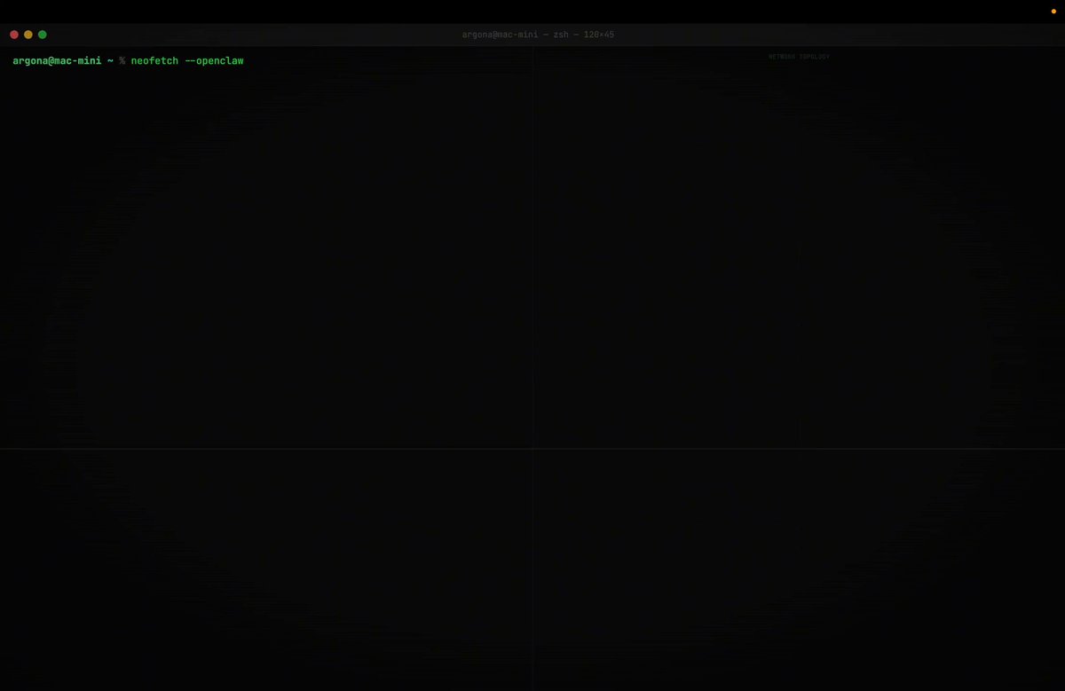 Diagram showing Mac Mini running AI agents connecting to Polymarket and NOAA data sources for automated trading