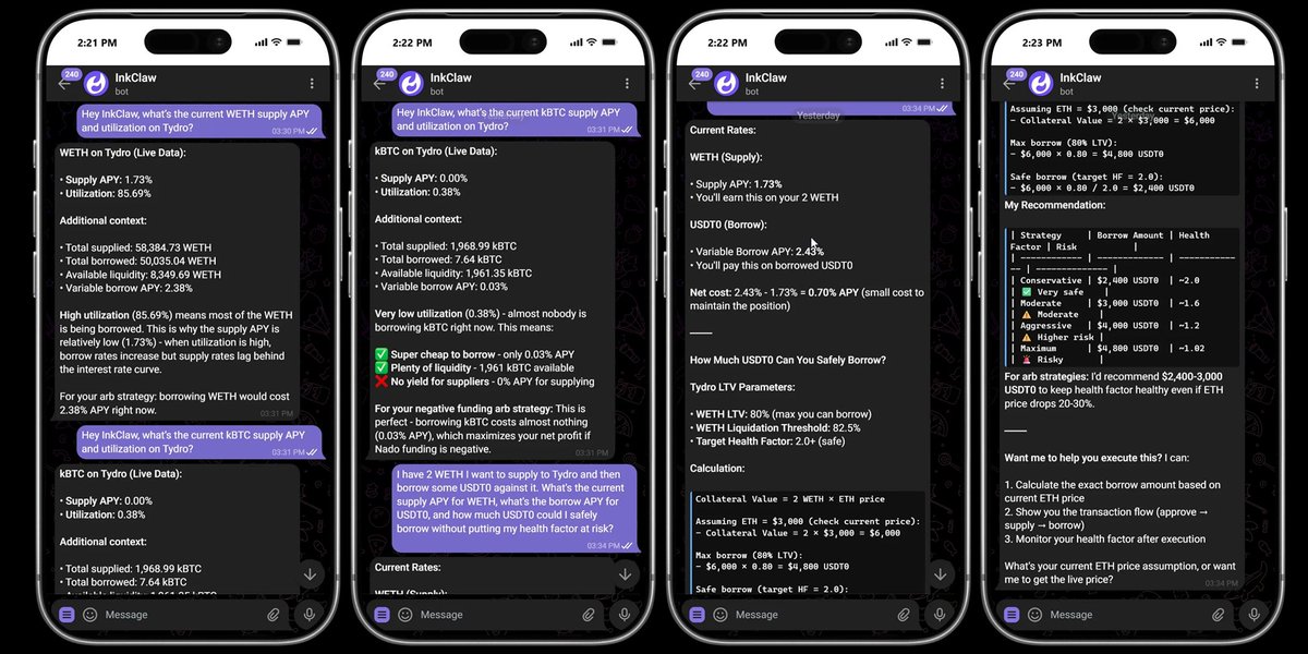 Developer configuring Tydro MCP within OpenClaw agent workflow to run multi-query database tests