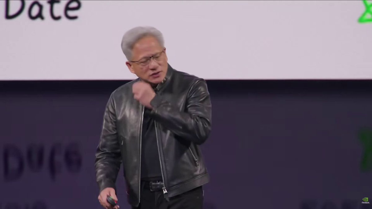 Jensen Huang quoting OpenClaw as the new computer empowering solo developers with massive leverage