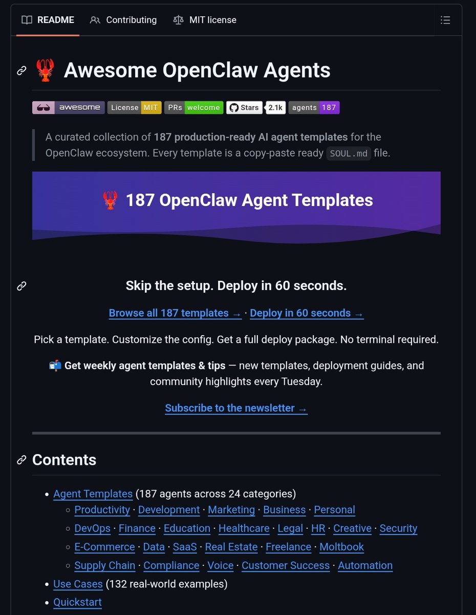 OpenClaw terminal interface executing a single command to deploy a PR review bot via Docker