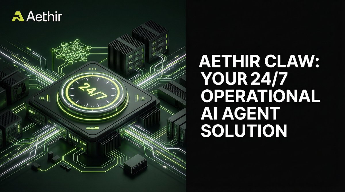 Aethir Claw dashboard showing one-click deployment of an OpenClaw agent on an isolated VPS with Chrome ready for browser automation