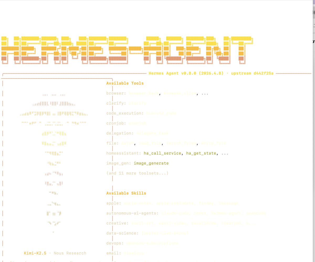 Comparison diagram showing OpenClaw configuring rules while Hermes executes the automated content loop from topic selection to distribution